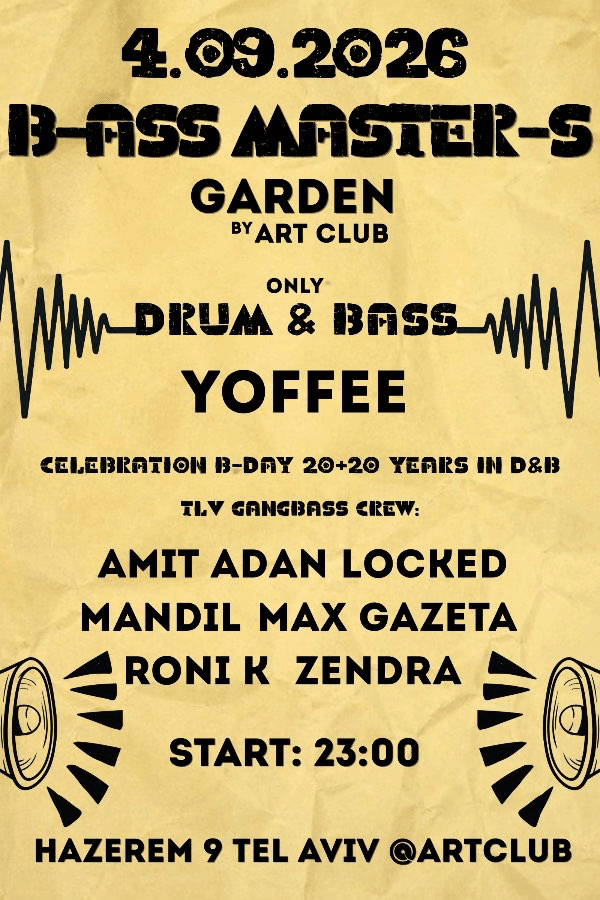 BASSMASTERS & YOFFEE B-DAY